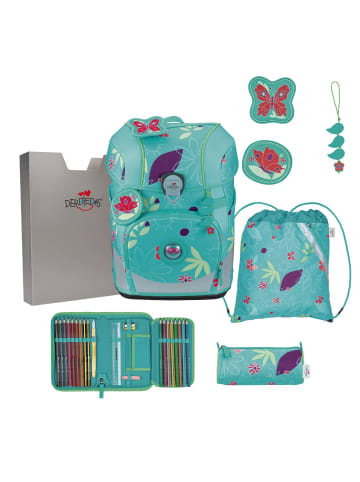 DerDieDas DerDieDas ErgoFlex Tiny Butterfly Garden Schulranzenset 5-teilig