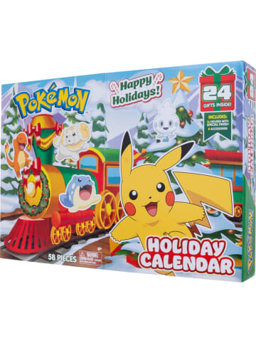 jazwares Adventskalender Pokémon Happy Holidays in Mehrfarbig ab 3 Jahre