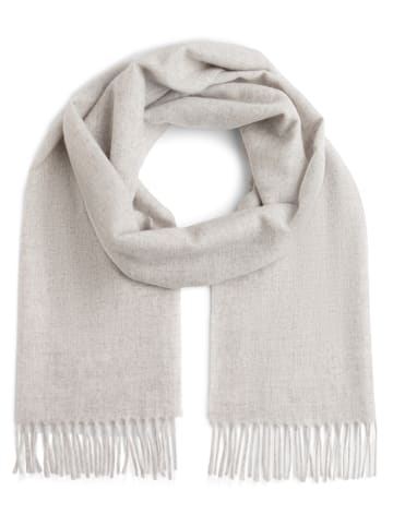 Marie Lund Pure Cashmere Schal in hellgrau - 0001