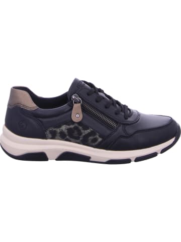 remonte Schnürhalbschuh in schwarz