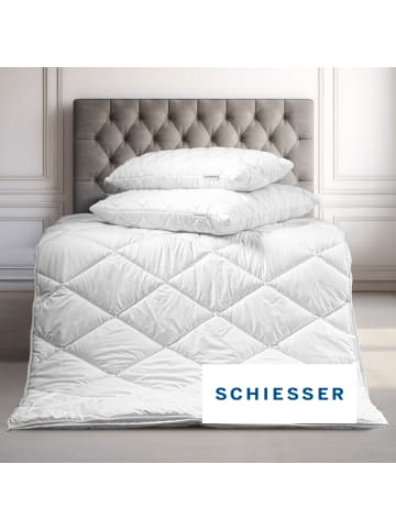 Schiesser 4-Jahreszeiten-Bettdecke Lykke in Weiß