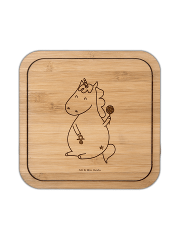 Mr. & Mrs. Panda Coaster Einhorn Baby ohne Spruch in Transparent