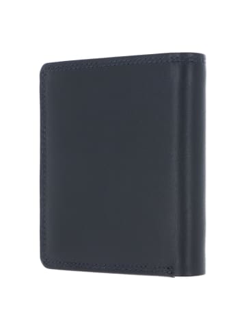 Golden Head Polo RFID Protect Geldbörse Leder 9,5 cm in marineblau