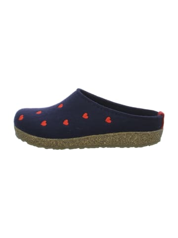 HAFLINGER Hausschuhe in Blau