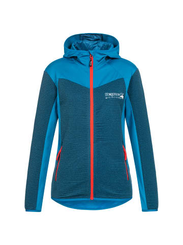DEPROC Active Strickfleecejacke ELM  in Blau