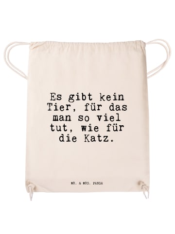 Mr. & Mrs. Panda zugbeutel Es gibt kein Tier,... mit Spruch in Creme
