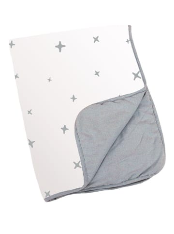 Doomoo Babydecke Dream „Stars" in Blau-Grau