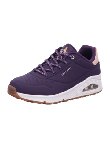 Skechers Damen- Schnürschuhe UNO - SHIMMER AWAY in Blau