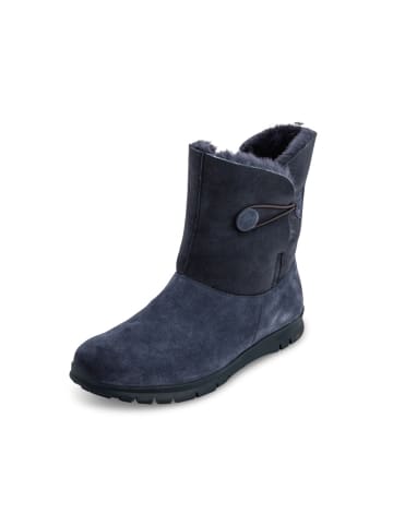 VITAFORM Veloursleder Stiefeletten in jeansblau