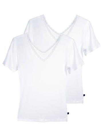 Like It 2er Pack T-Shirt in weiss