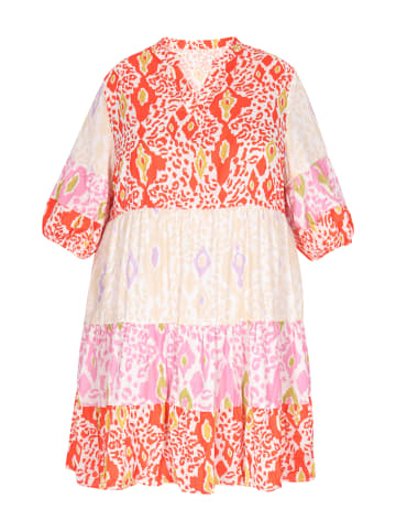 ebeeza Plus Size Dress in Multicolor