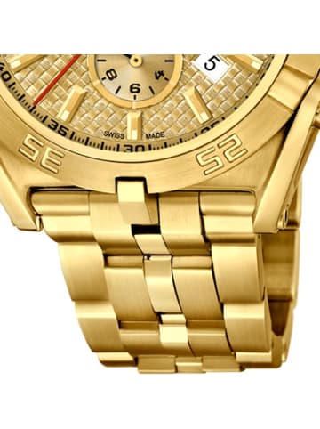 Jaguar Chronograph-Armbanduhr Jaguar Executive gold extra groß (ca. 46mm)