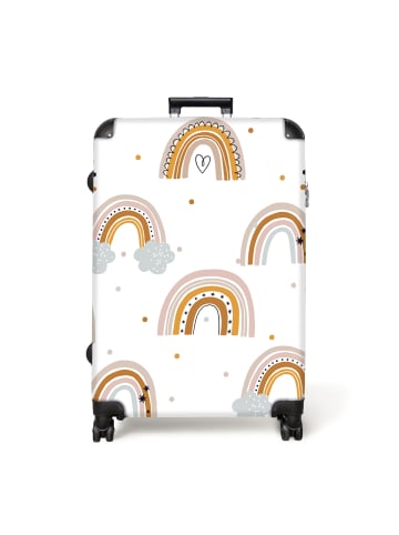 NoBoringSuitCases Suitcase, Koffer, Reisekoffer Regenbögen
