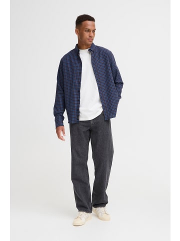 BLEND Flanellhemd BHAtze in Blau
