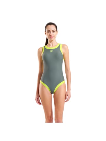 Arena Bold Lines Pro Back mit Innenfutter in Sage