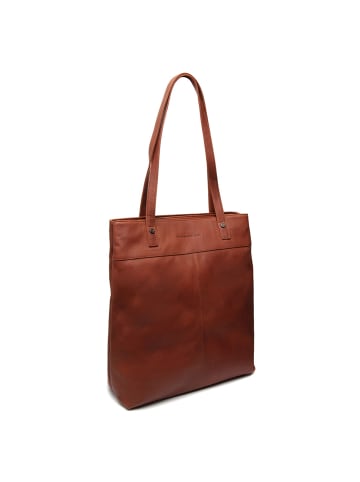 The Chesterfield Brand Solvia Schultertasche Leder 33 cm Laptopfach cognac