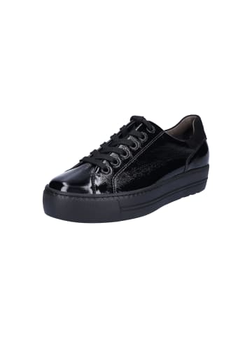 Paul Green Sneaker in Schwarz Lack