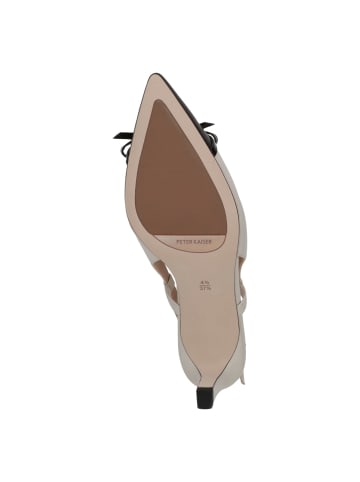 PETER KAISER Slingpumps in Weiß