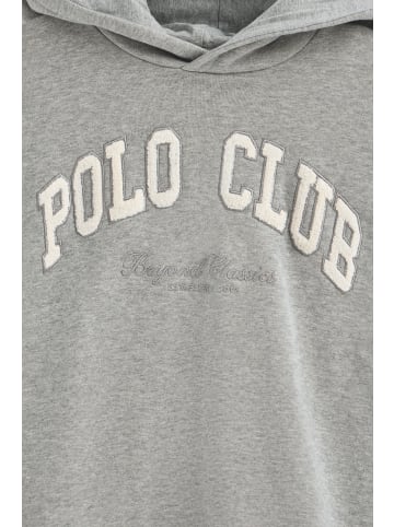 Polo Club Sweatshirt in Grau Vigore