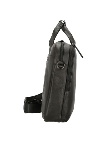 D&N Business Line - Aktentasche 40 cm Leder in schwarz