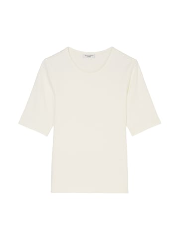 Marc O'Polo DENIM T-Shirt mit feiner Struktur in egg white