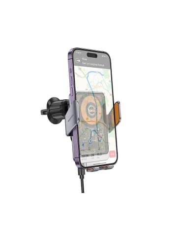 Wisam® Kfz-Halter HW7 Induktion 15W Lüftung Auto Grau