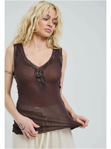 Seamless Basic Top Cotton Lacey in Java