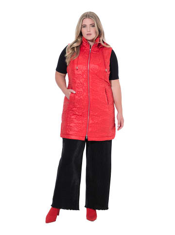 MIAMODA Steppweste in rot