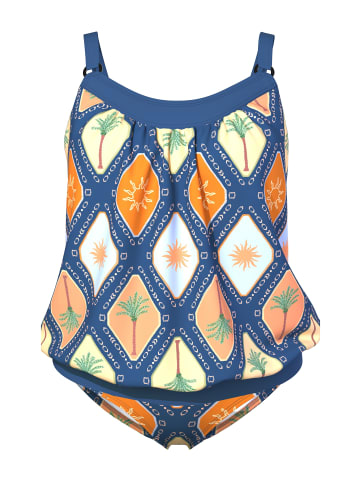 Ulla Popken Bikini in walblau