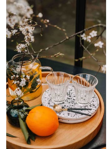 La Rochere 6er Set Kaffeegläser Zinc 190 ml in transparent