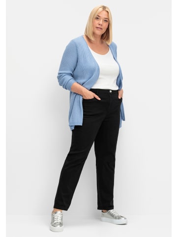 Sieh an! Strickjacke in bleu