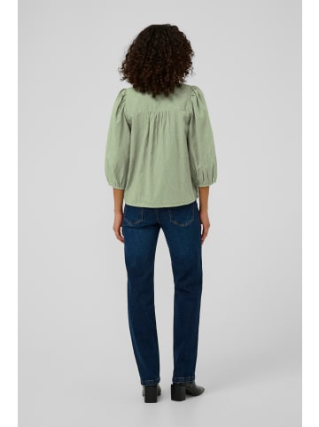 Kaffe Langarm - Hemd KAgabriela Loose fit in Sea Spray