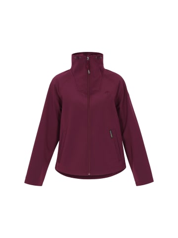 Schmuddelwedda Women Softshell Jacket in burgundy