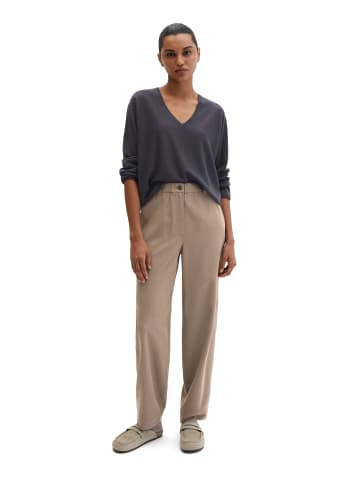 Marc O'Polo V-Neck-Pullover oversize in Blue Graphite