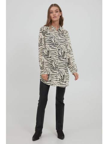 Fransa Langarmbluse FRDALILY 5 Shirt - 20610170  Tunikashirt mit Muster in Braun
