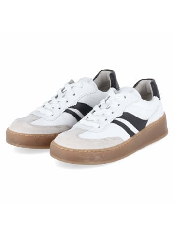 Gabor Schnürhalbschuh in weiss-kombi