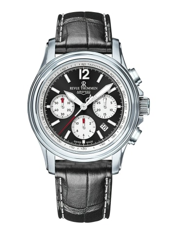 Revue Thommen Analoguhr für Herren in Schwarz
