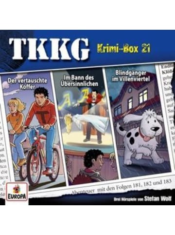 Sony Music Entertainment TKKG Krimi-Box 21 (Folgen 181, 182, 183)