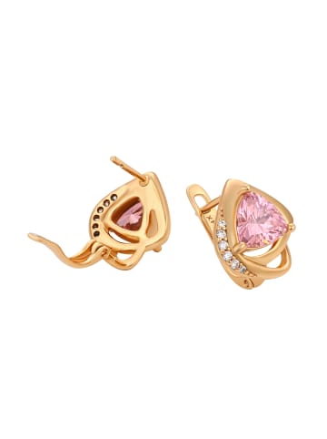gaya Women Earrings in Rose Gold Pink