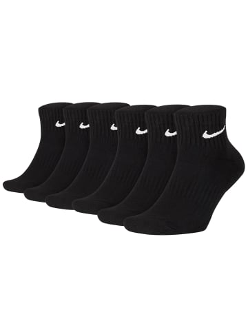 Nike Socken 6er Pack in Schwarz