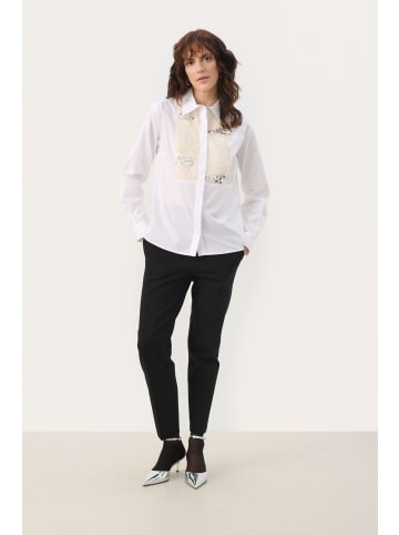 PART TWO Langarm - Hemd MayePW in Bright White