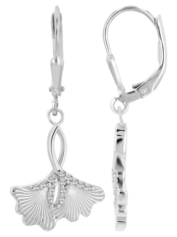 Adeliás Damen Anhänger aus 925 Silber mit Zirkonia in silber