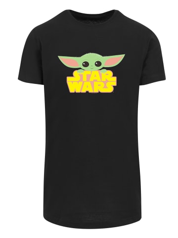 F4NT4STIC Long Cut T-Shirt Star Wars Mandalorian Child With in schwarz