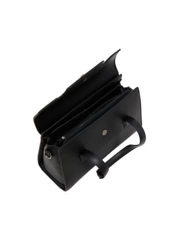 faina Women Handbag in Black White