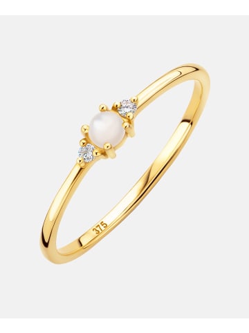 Diamant L'éternel Ring aus 375 Gelbgold mit Diamant