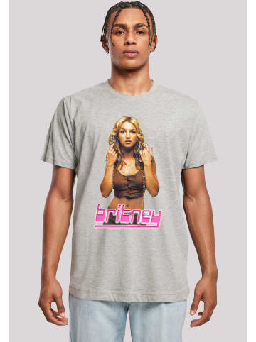 F4NT4STIC T-Shirt Britney Spears in grau meliert