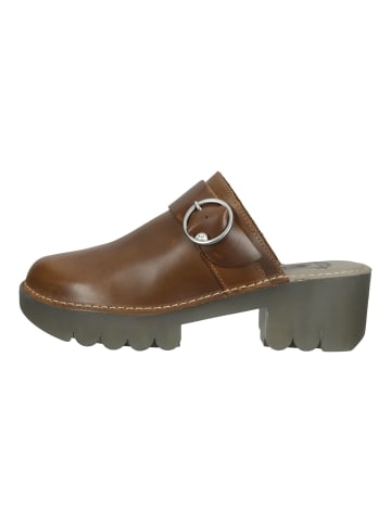 Fly London Clogs in Camel