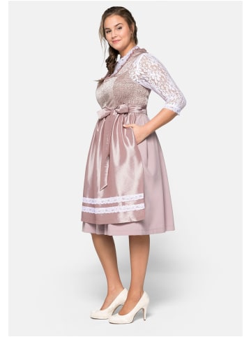 sheego Dirndl in zartrosa