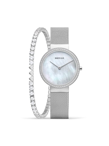 Bering Edelstahl Armband + Armbanduhr 31mm