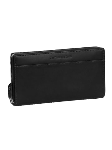 The Chesterfield Brand Halle Geldbörse RFID Schutz Leder 19 cm black